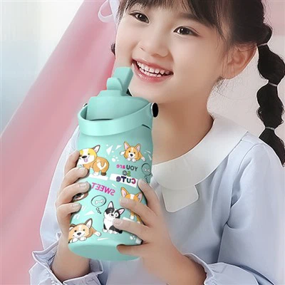 Vuotokestävä lasten vesipullo